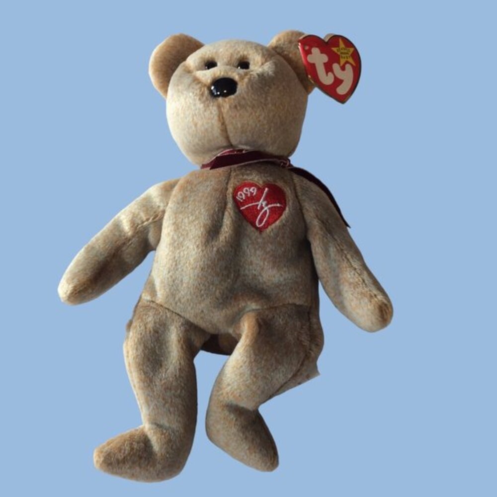 1999 Signature Bear Ty Beanie Baby VINTAGE RETIRED NWT